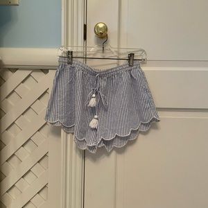 Madison Matthews Striped Shorts